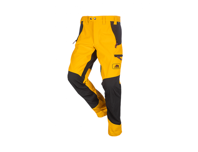 Pantalon de grimpe GECKO Bumblebee 1SS5 - Jaune